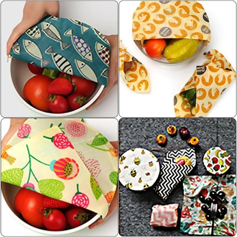 Beeswax Food Cover - Thiết Thực Tươi Mát Giữ Sáp