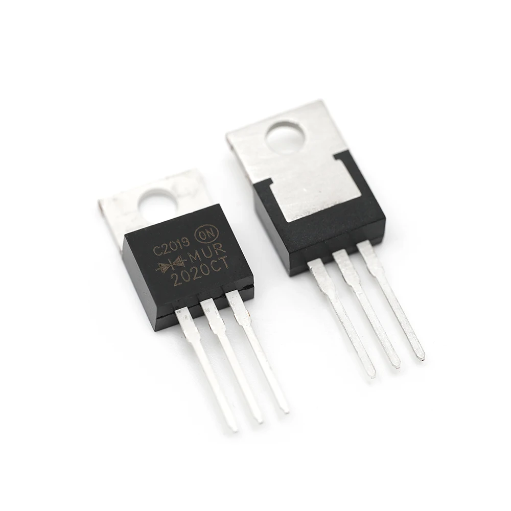 10PCS/ Schottky diode MUR2020CTR TO-220 common anode MUR2020CT common cathode pair tube fast recovery