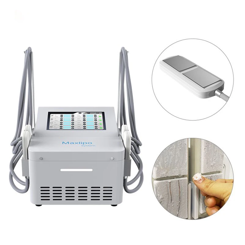 Non-invasive Cyro EMSlim 4 Cooling Pads Cellulite Removal Fat Weight Loss Fat Freezing Plate With EMSlim SPA Home Beauty Machine