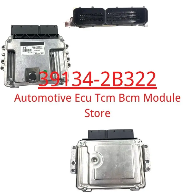 

39134-2B322 For KIA Rio Original New ECU Car Engine Computer Board Electronic Control Unit 391342B322 MEG17.9.12 E90B