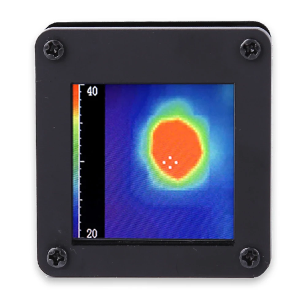 Wyświetlacz LCD Kamera termowizyjna Gadżety do wykrywania Kamera temperaturowa Cyfrowe, precyzyjne, profesjonalne narzędzia pomiarowe