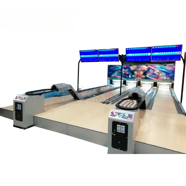 High Quality Commercial Game Arcade Mini Bowling Machine Game For Indoor Game Center Laminate Bowling Alley