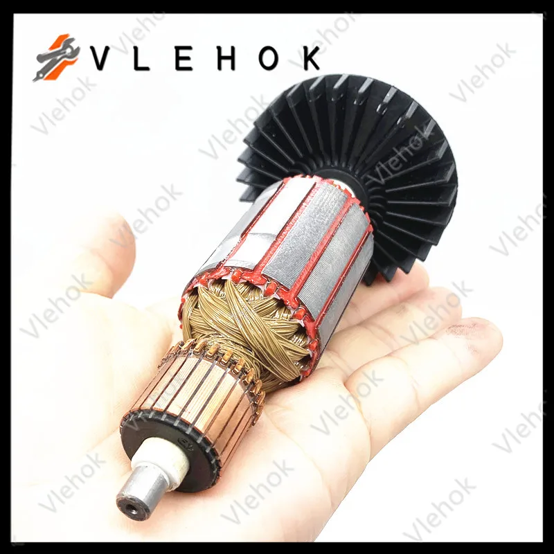 

AC 220-240V Rotor Armature for MAKITA HR2470 HR2470F HR2460 HR2460F Rotary Hammer