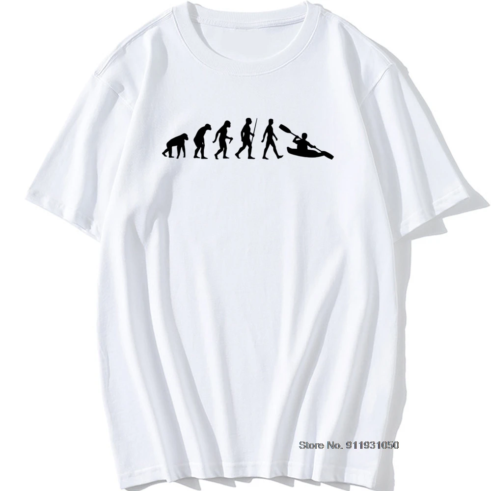 REM Funny Evolution Rowing T Shirt 2024 Cotton Men O Neck T Shirts High Quality Male Novelty Printed Tops Tees Mens