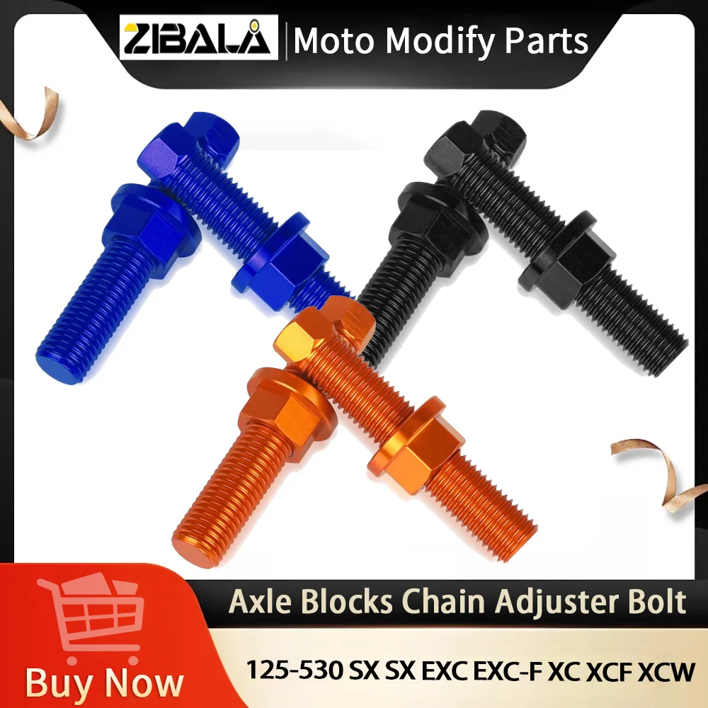 Rear Axle Blocks Chain Adjuster Bolt For 990 SUPER SUPERMOTO 690DUKE 990 SUPER DUKE 990 1050 1190 1290 SUPER 790 ADVENTURE R