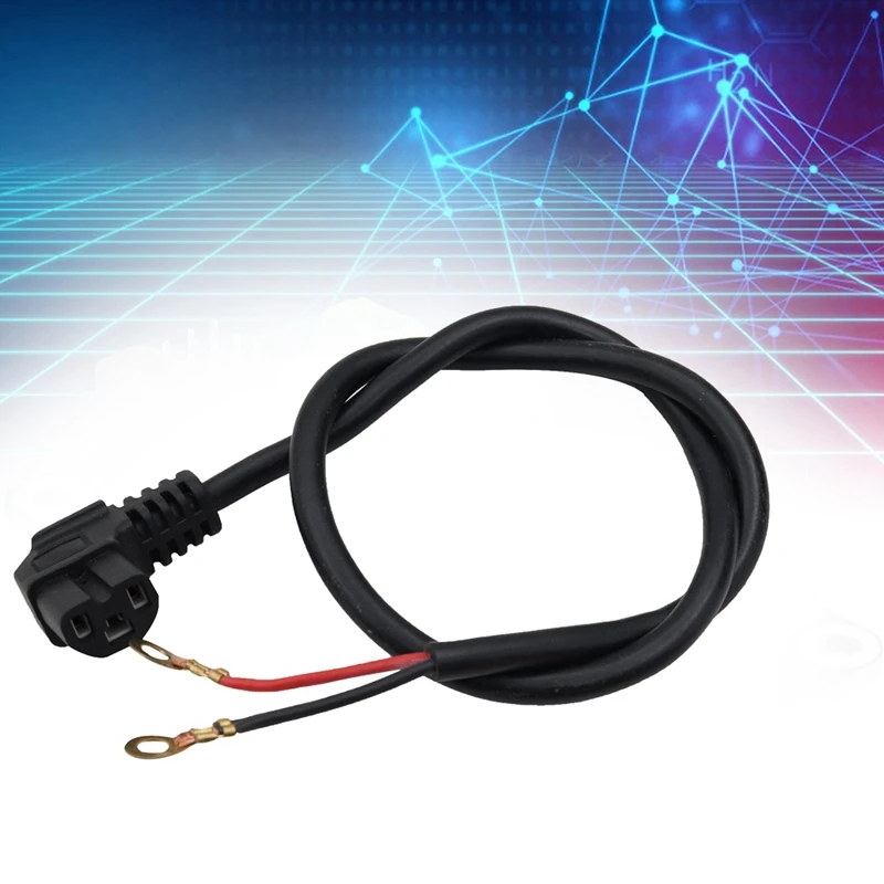 A89E-For Citycoco كابل موصل الطاقة مقبس شحن كابل الكوع المطول لأجزاء سكوتر كهربائي Citycoco