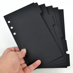 5 Sheets Journal Notebook Accessories A5 A6 B5 A4 Binder Index Dividers Index Page for Loose-leaf Notebook Scrapbooking Diary