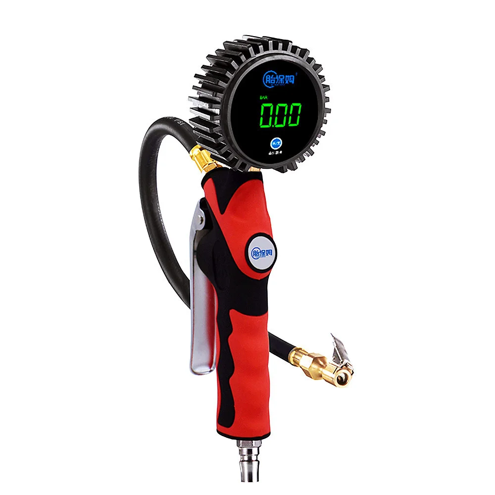 Hoge Precisie Digitale Autoband Inflatie Deflatie Gun Auto Tire Luchtdrukmeter Bandenspanning Monitor Snelle Inflator