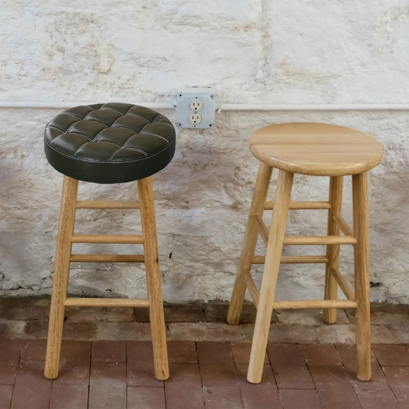 

Stool Seat Cushion Seat Top Easy Installation Replacement for