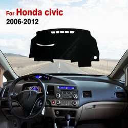 For Honda civic 2006 2007 2008 2009 2010 2011 2012 Dash Mat Sun Shade Anti-UV Carpets Car Accessories Car Dashboard Cover