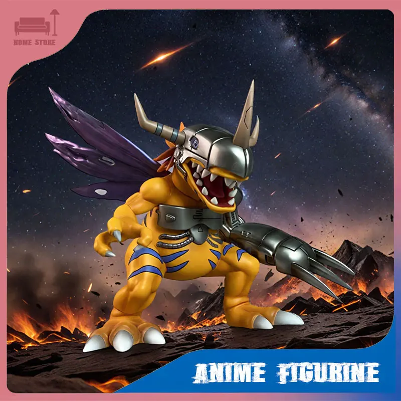 18 سنتيمتر أنيمي التماثيل ديجمون مغامرة سلسلة الحرب Greymon عمل أرقام نماذج البلاستيكية Gk التماثيل أنيمي الطرفية جمع اللعب