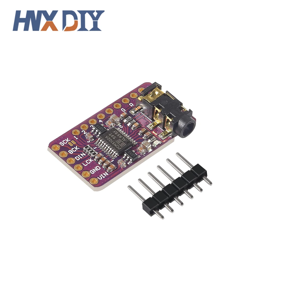 1-10pcs PCM5102A DAC Decoder GY-PCM5102 Interface I2S  Player Module For Raspberry Pi pHAT Format Digital PCM5102 Audio Board view 5