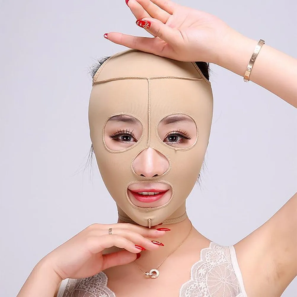 

Premium Face Slimming Mask for V- Anti Wrinkle Elastic Cheek Contouring Bandage Reusable Skin Tightening Facial