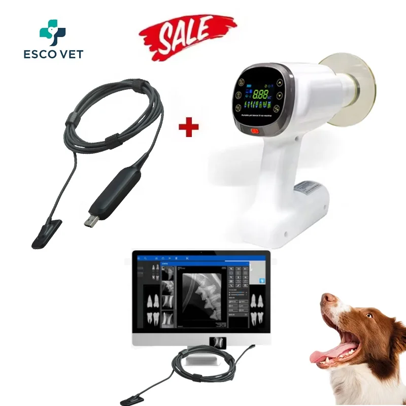 

Cheap Price Canine Tooth Xray Portable Dog Dental X-Ray Unit Handheld Veterinary Digital Dog Teeth X Ray Machine With Sensor