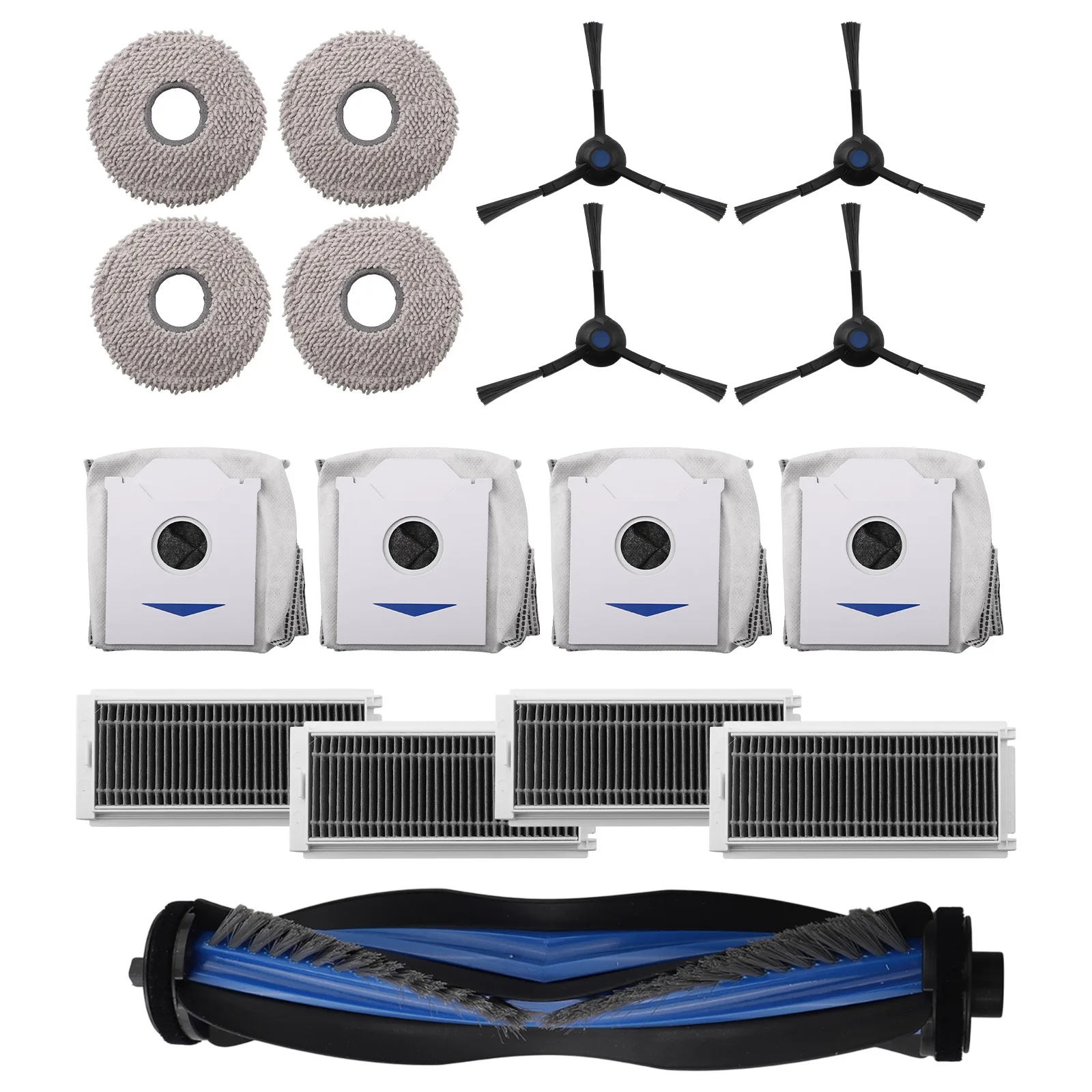 Main Brush Assembly Dust for Cleaning Kit Efficient Dust Management Gentle On Floors Multi-surface Cleaning For Deebot N30