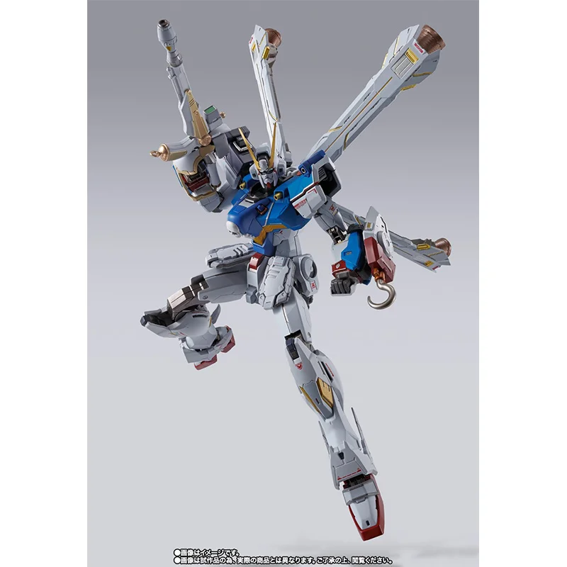 Bandai Metal Build Crossbone Gundam X1 Patchwork 18Cm Anime Original Action Figure Model Kit Toy Birthday Gift Collection