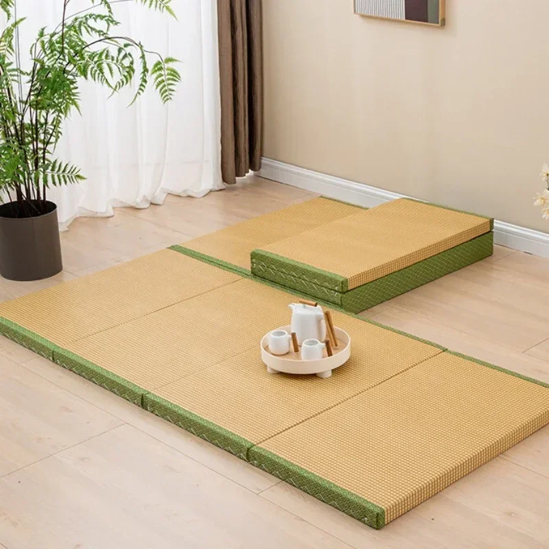 

Dormitory Tatami Bed - Natural Folding Mattress Coconut Palm Mat Breathable Bed Mattress Comfortable Bedroom Furniture