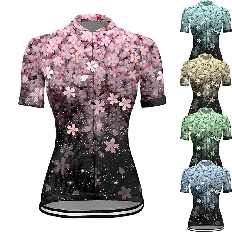 

Женская велосипедная майка с коротким рукавом, дышащая, быстросохнущая, велосипедная одежда, велоаксессуары, майка для MTB