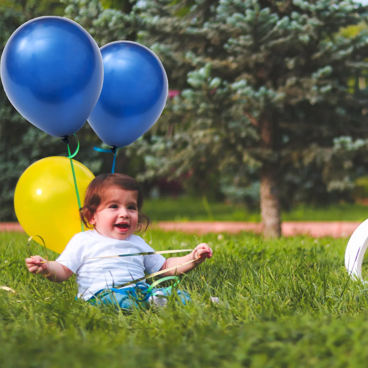 

100Pcs Latex Balloons Dark Blue Party Birthday Wedding Room Ceiling Decoration Party Balloons