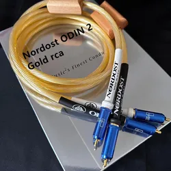 Nordost ODIN 2 Gold  RCA signal cable double lotus sterling silver audio cable CD amplifier tube cable