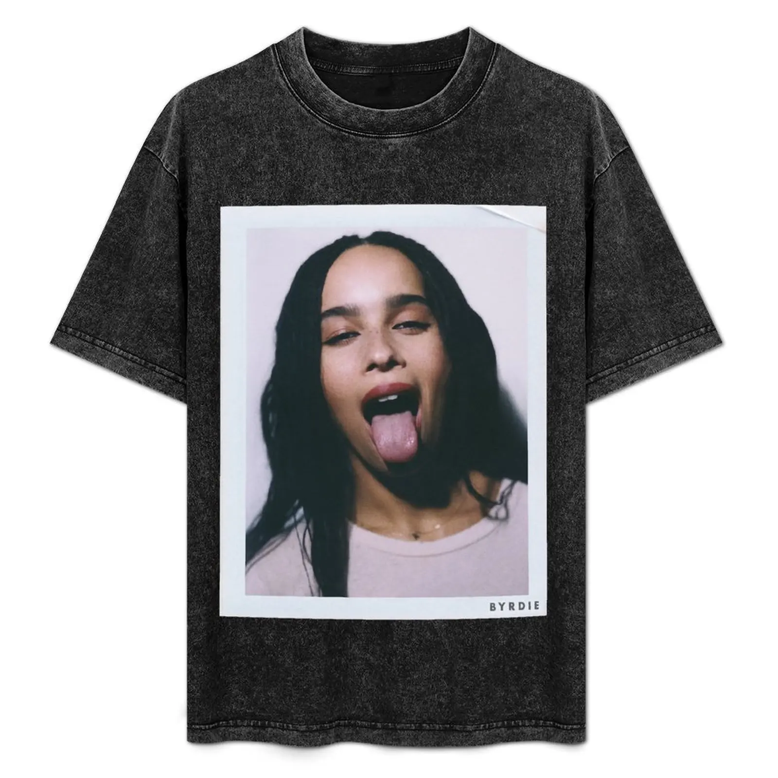 Camiseta Zoe Kravitz Everyone Plus Size para treino, manga curta