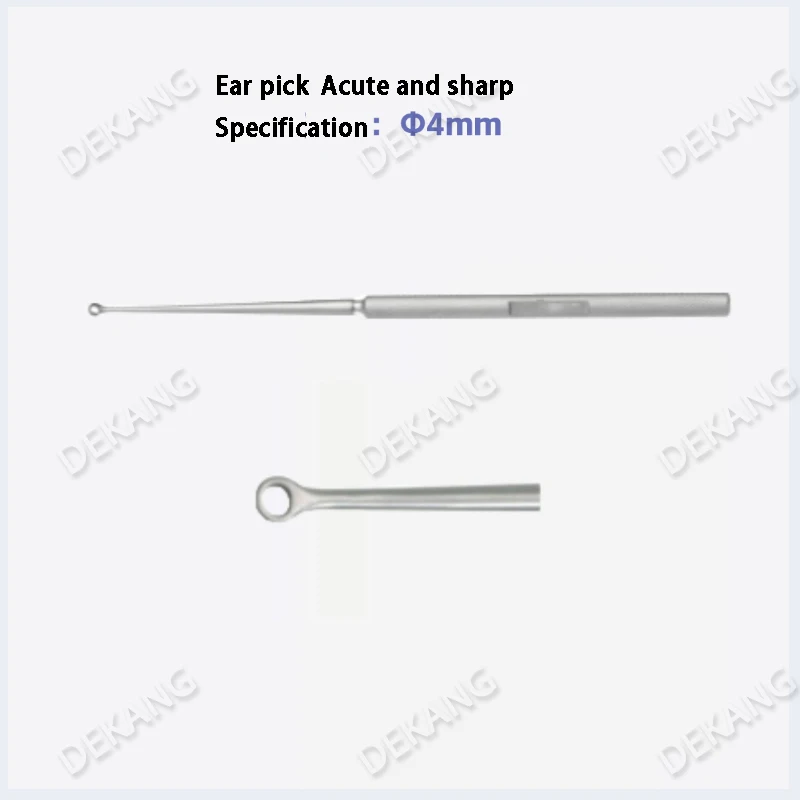 Tympanic Ear-Nose-Throat Curette Treatment Table Curette