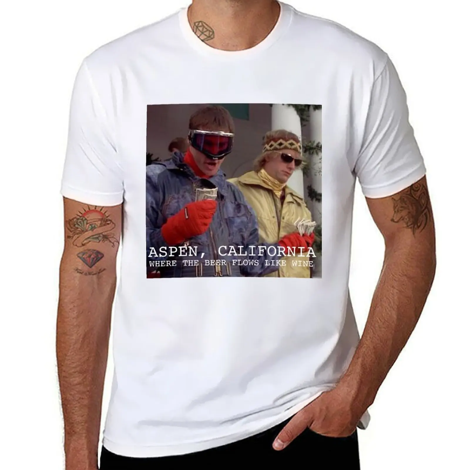 

Women Men Dumb & Dumber Aspen California T-Shirt t shirts for man graphic tees man t shirts graphic T-Shirt