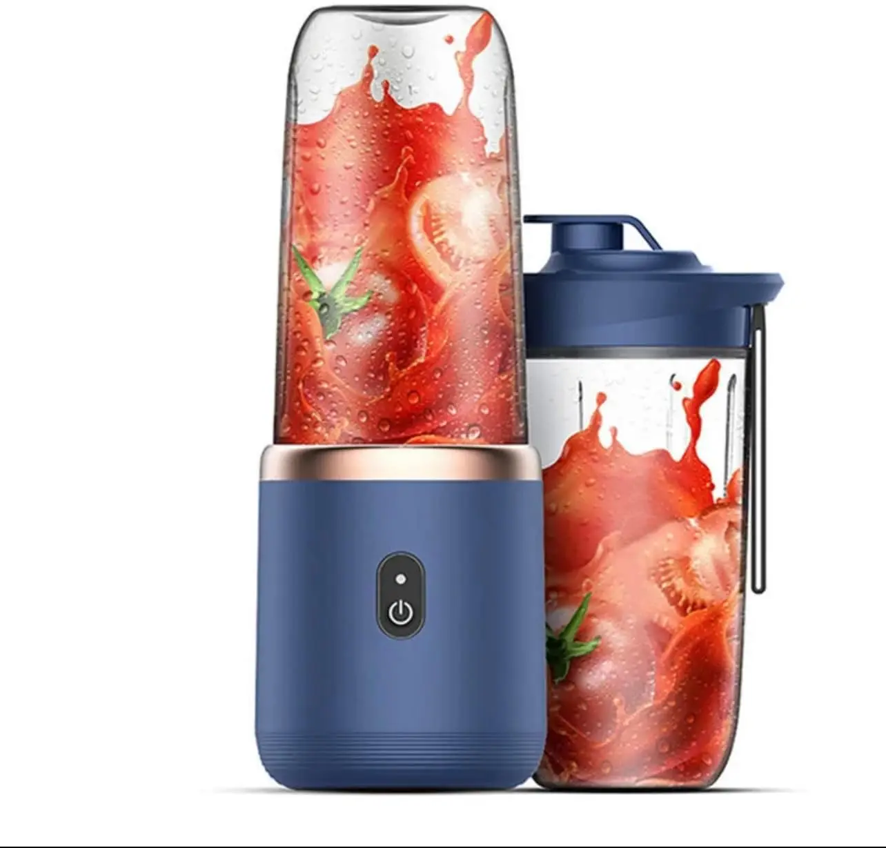 Portable Juicer Blender 400ml Electric Fruit Juicer USB Charging Lemon Orange Fruit Juicing Cup Smoothie Blender Machine