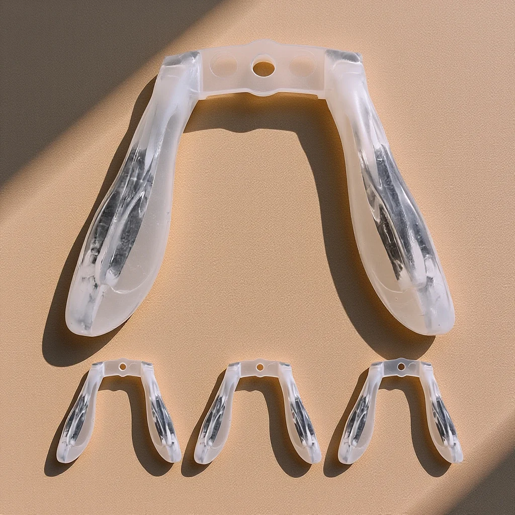 

4Pcs Eyeglass Nose Pads Silicone Nose Supports Anti-Slip Cushions for Optical Glasses Sunglasses Frame Replacement Pads