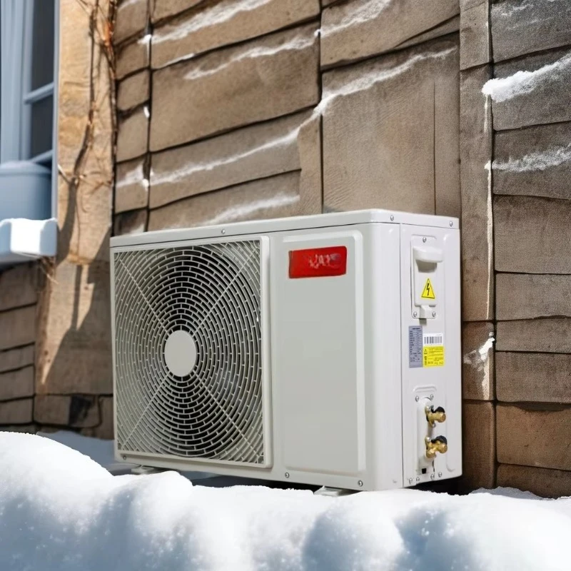 

4.5Kw18000btu air conditioner DC variable frequency heat pump low temperature R32 air cooling heating split system