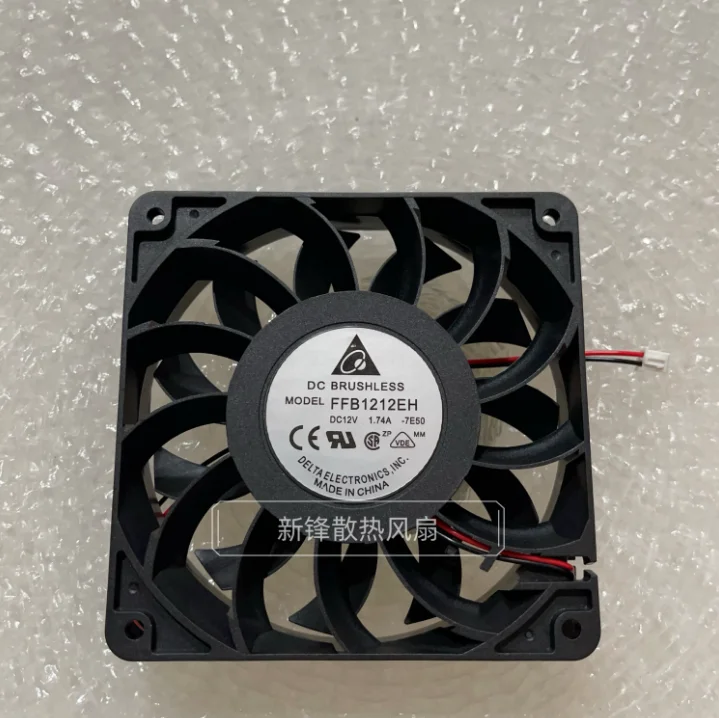 

Delta FFB1212EH 7E50 DC 12 В 1,74 А 120x120x25 мм 2-проводной охлаждающий вентилятор для сервера
