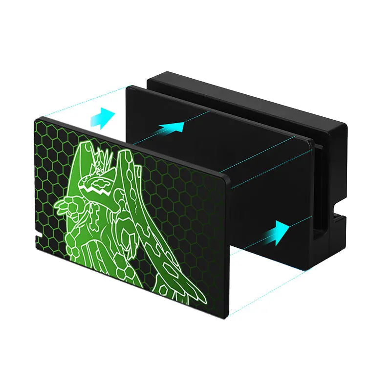 

LEGENDS Z-A Theme Faceplate Protective Cover For Nintendo Switch Oled TV Dock Station Decorative Replacement Front Plate Case