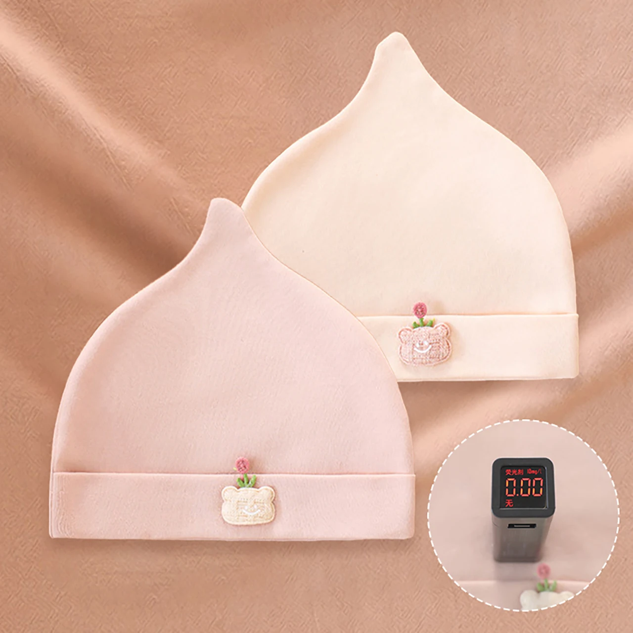 Morbido cotone neonato cappello fetale primavera autunno infantile pullover cap 0-1 anni bambini berretto elastico simpatico cartone animato bambino Skullcaps cofano