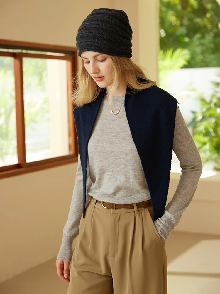 

CHICUU Women 100% Cashmere Triangle Scarf Shawls Beading Grace Style Cashmere Knit Scarf Autumn Winter Soft Comfy Shawl