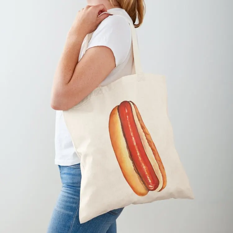 

Hot Dog Pattern Tote Bag Gift bag shopper bag women handbag women