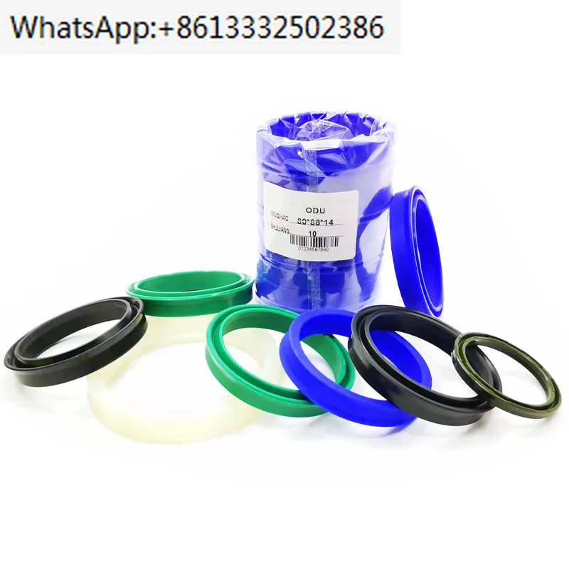 Polyurethane hydraulic oil seals ODU55/56/60/63*43/47/48/44/51*10/14 hole seals