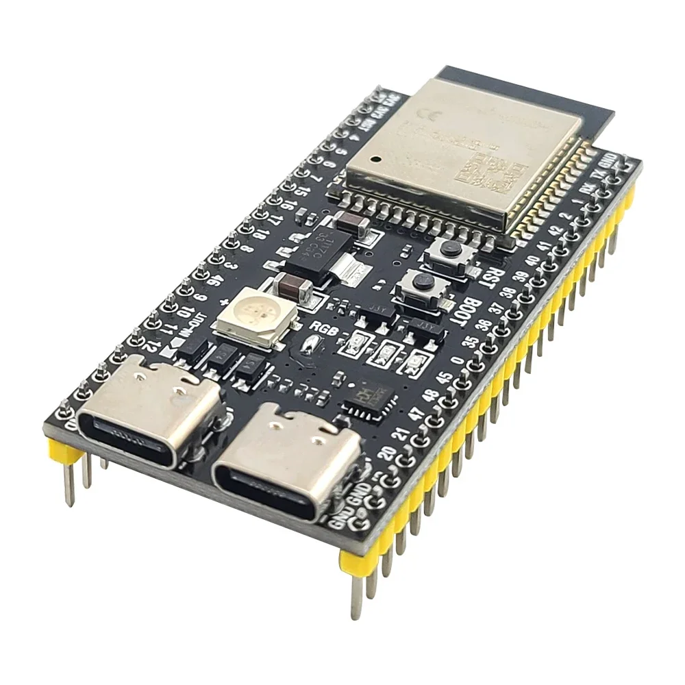 ESP32 S3 Development Boards with Expansion Adapter Kit N8R2 N16R8 44Pin Type-C ESP32-S3 2.4G Wifi BT Module ESP32-S3WROOM1