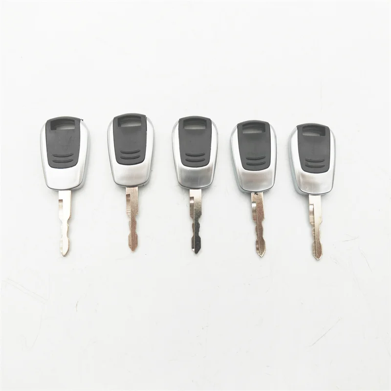 5PCS R-9 Key R-9 Ignition Key 21Q4-00090 For Hyundai Excavator