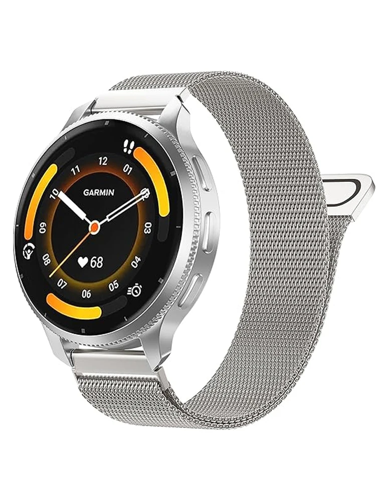 

20mm 22mm Band for Garmin Vivoactive 6/5/4/Galaxy watch 7/6/4/5/classic/Gerar S3 milanese correa bracelet HUAWEI GT 4 2e 3 Strap