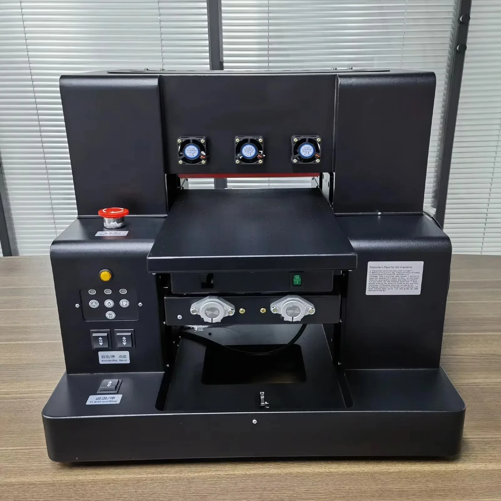 VEVOR A4 UV Printer Label Phone Case UV Flatbed Printing Machine with Varnish A4 UV Printer Sticker For Bottle Acrylic Glass ﻿