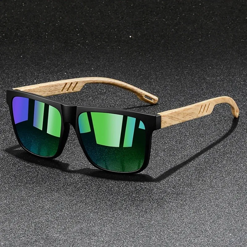 New Fashion Vintage Square Square Frame Sunglasses Men Women Fishing Driving Luxury Brand Designer Sun Glasses UV400 Eyewear view 3