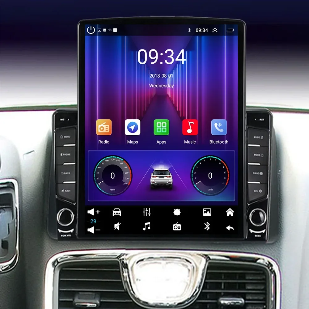 

Android 14 Car Navigation Multimedia Player For Chrysler Grand Voyager 5 2011 - 2015 For Dodge Grand Caravan 2008-2030 2DIN DVD