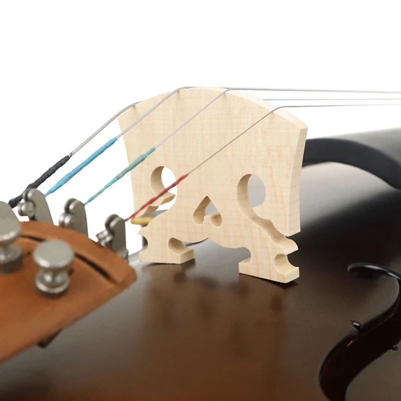 Baroque Violin Code 10 Heart-Shaped Maple Piano Code Violin Bridge Violin Parts Accessories Maqiao Code