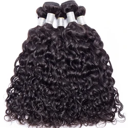 12A Water Wave Bundles 28 30 32 Brazilian Remy Hair Extensions Wet And Wavy Curly Human Hair Bundles Raw Hair Bundles