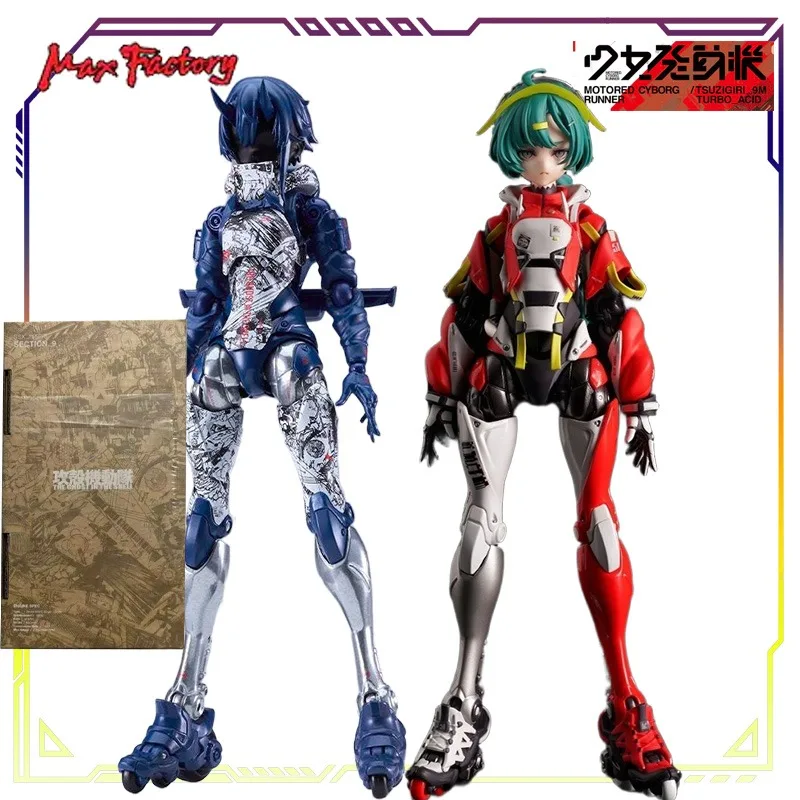 

Max Factory Original MOTORED CYBORG RUNNER Series SSX_155tb "TURBO ACID" Anime Action Figure Model Toys Ornaments Gifts for Boys
