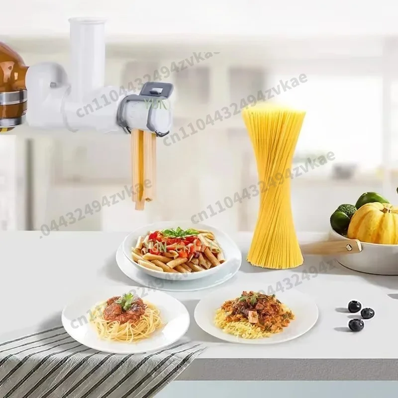 Countertop Mixer Pasta Maker With 6 Different ShapesMulti-functional Pasta Maker Noodle Press Kitchen Auxiliary Tool