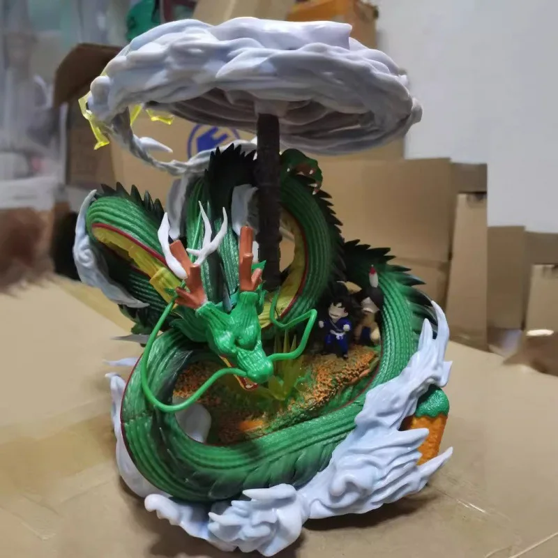 

Anime Dragon Ball Mx Gk Shenron Son Goku Figure Statue 22cm Pvc Desktop Decoration Model Action Figurine Ornament Toys Gifts