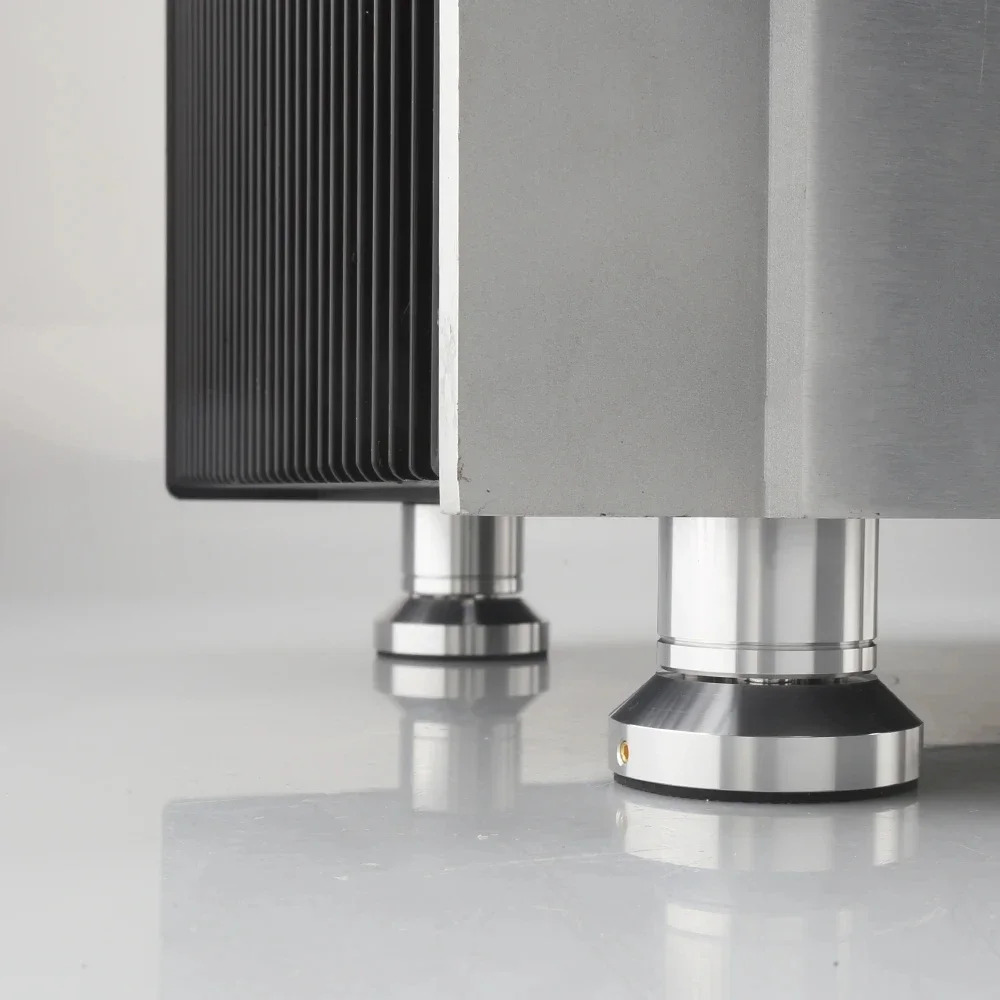 50mmx45mmx35mm Adjustable Speaker Stand Base Shock Absorber Lead Alloy Steel Ball Ceramic Ball Foot Isolation Feet Spike