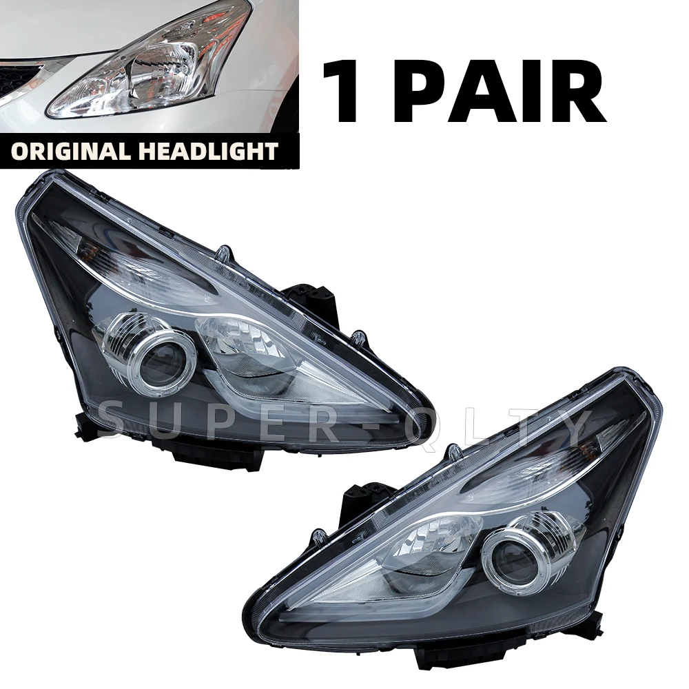 

Eagle Eye For Nissan Pulsar/Versa/Latio Tiida 2011-2015 Headlights Assembly LED Daytime Running Lights Plug And Play 2 PCS