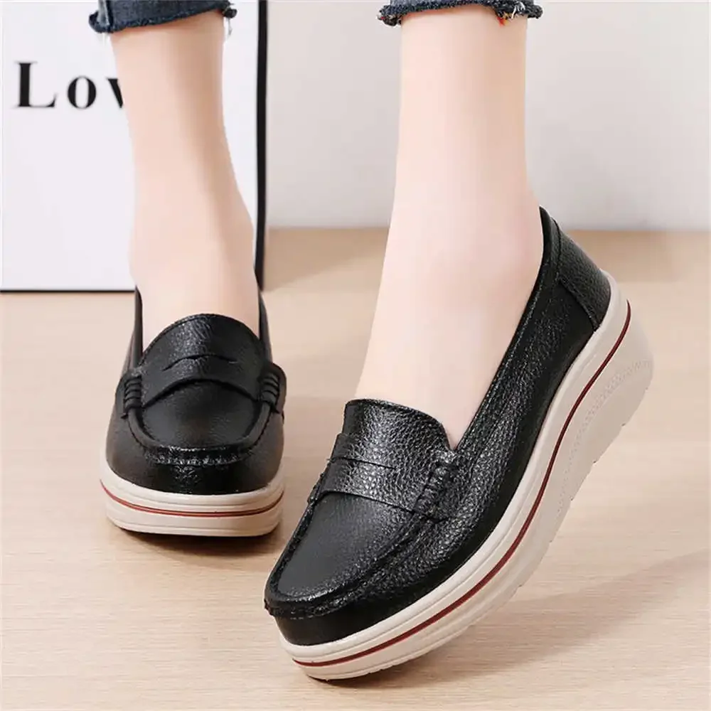 Slipon 36-40 Shoes Golf Flats Sneakers For Womens 2024 Boots For Kids Girls Sports Sports-leisure Loafter Due To Life Shuse